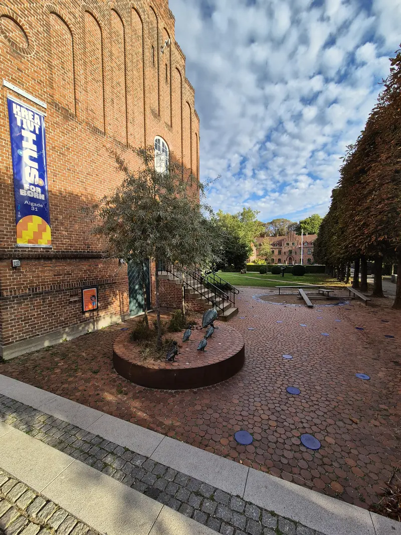 Stålgelænder og trappe til haveprojekt