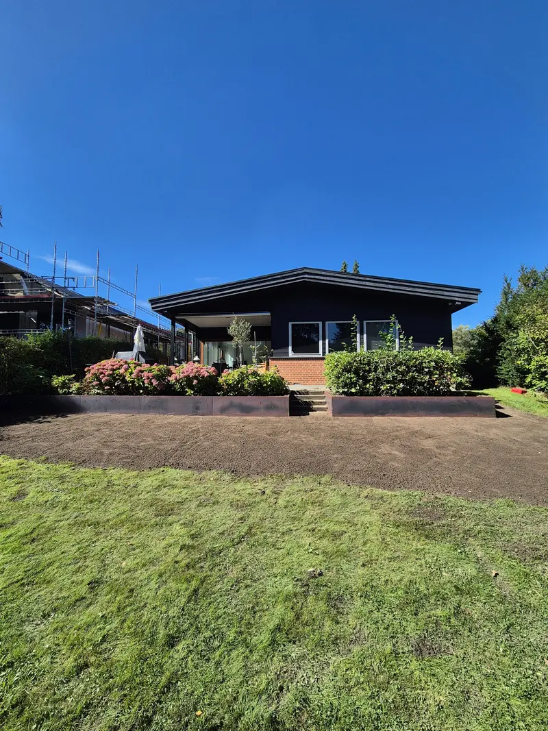 Haveplanlægning med niveauforskelle og belysning